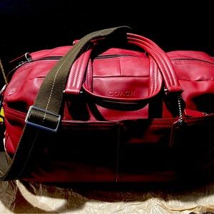 Coach Lexington Leather Slim Duffle Bag F70668